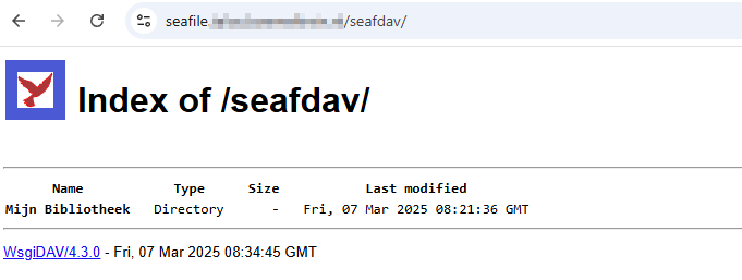 SeafileWebDAV